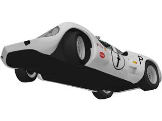 Chaparral 2D Race Car (1966) 3D Model