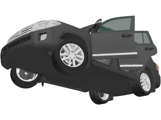 Toyota Land Cruiser [J200] (2012) 3D Model