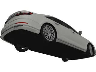 Audi A8 LWB (2018) 3D Model