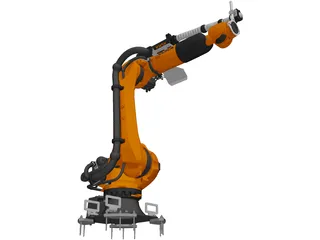 KUKA Quantec KR-120 R2700-2 3D Model