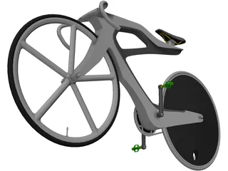 Road Bike Concept 3D Model