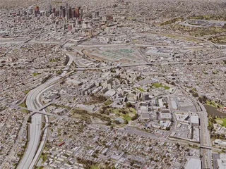 Los Angeles Downtown, California, USA (2019) 3D Model