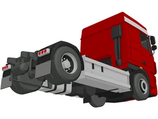 DAF XF 3D Model