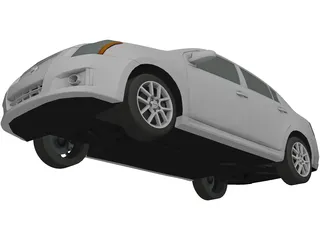 Nissan Sentra (2008) 3D Model