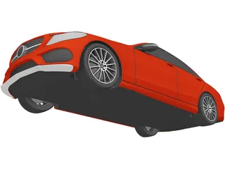 Mercedes-Benz C43 AMG 3D Model