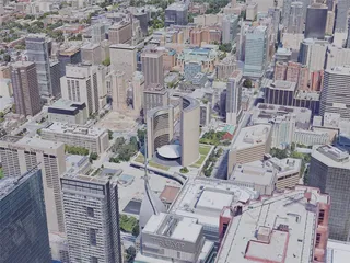 Toronto City, ON, Canada (2019) 3D Model