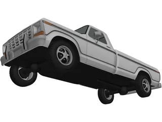 Ford F150 (1978) 3D Model