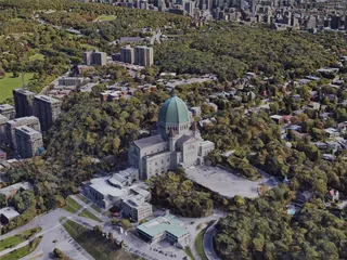 Montreal City, QC, Canada (2019) 3D Model