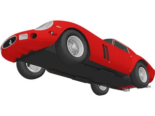 Ferrari 250 GTO (1962) 3D Model