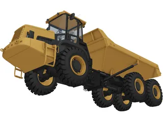 Dump Truck 3D Model