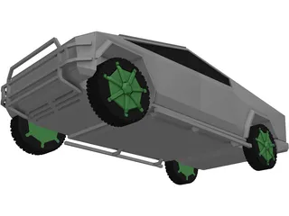 Tesla Cybertruck 3D Model