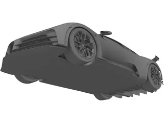 Bugatti Centodieci (2020) 3D Model