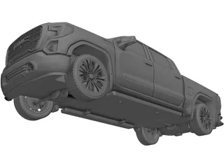 GMC Sierra 1500 (2019) 3D Model