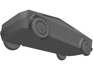 Tesla Cybertruck 3D Model