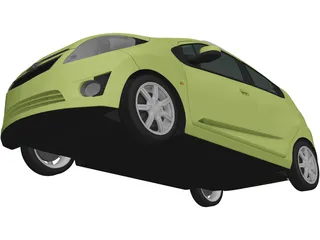 Chevrolet Beat (2010) 3D Model