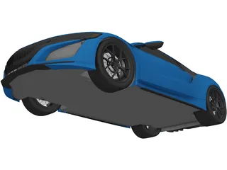 Acura NSX (2017) 3D Model