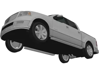 Lincoln Mark LT (2005) 3D Model