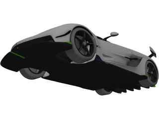 Koenigsegg Jesko (2020) 3D Model