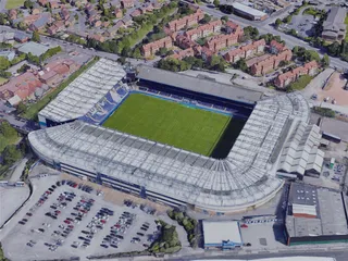 Birmingham City, UK (2019) 3D Model