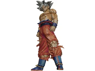 Goku Ultra 3D Model