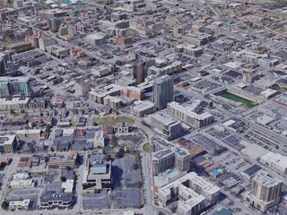 Nashville City, TN, USA (2019) 3D Model