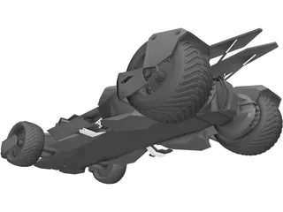 Batman Car 3D Model