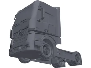 Mercedes-Benz Actros 3D Model