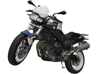 BMW F800R 3D Model