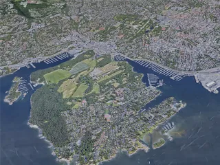 Oslo City, Norway (2019) 3D Model