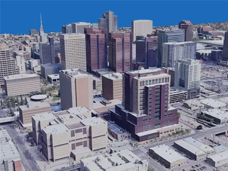 Phoenix City, AZ, USA (2019) 3D Model