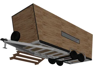 Pixani Caravan 3D Model