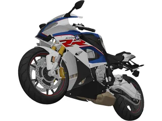 BMW S 1000 RR (2018) 3D Model