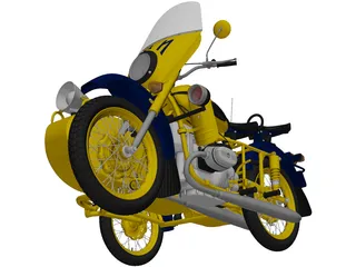 Ural M67-36-P (1976) 3D Model