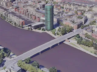 Frankfurt City, Germany (2019) 3D Model