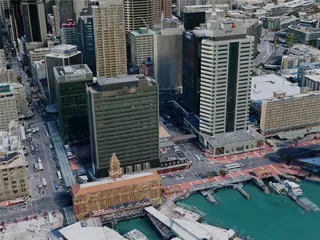 Auckland City, New Zealand (2019) 3D Model