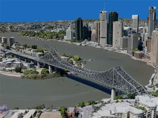 Brisbane City, Australia (2019) 3D Model