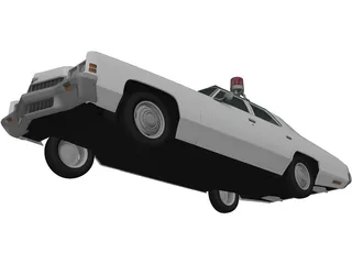 Chevrolet Impala Police (1972) 3D Model