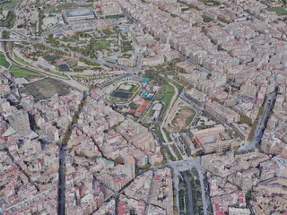 Palma City, Spain (2019) 3D Model