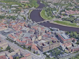 Dresden City, Germany (2019) 3D Model