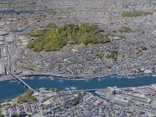 Hiroshima City, Japan (2019) 3D Model