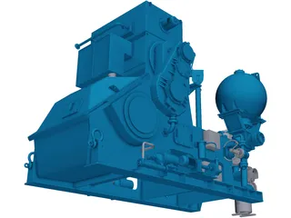 Pressure Pump 3D Model