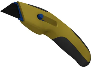 Utility Knife 3D Model