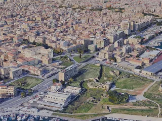 Palermo City, Italy (2019) 3D Model