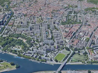 Strasbourg City, France (2019) 3D Model