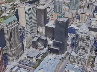 Tampa City, FL, USA (2019) 3D Model