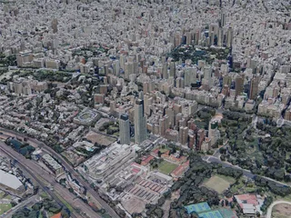 Buenos Aires City, Argentina (2019) 3D Model