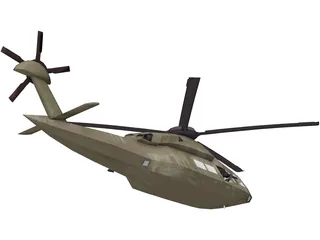 UH-80 Ghost Hawk 3D Model