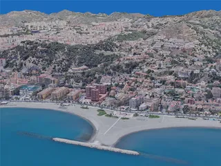 Malaga City, Spain (2019) 3D Model