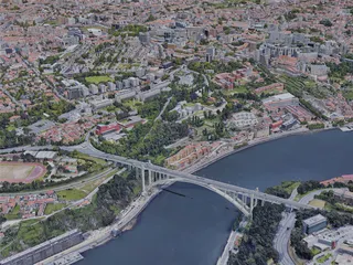Porto City, Portugal (2019) 3D Model