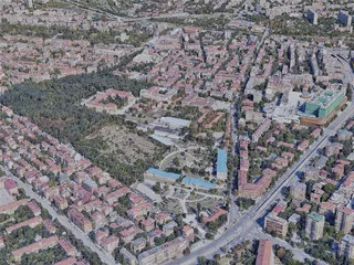 Sofia City, Bulgaria (2019) 3D Model